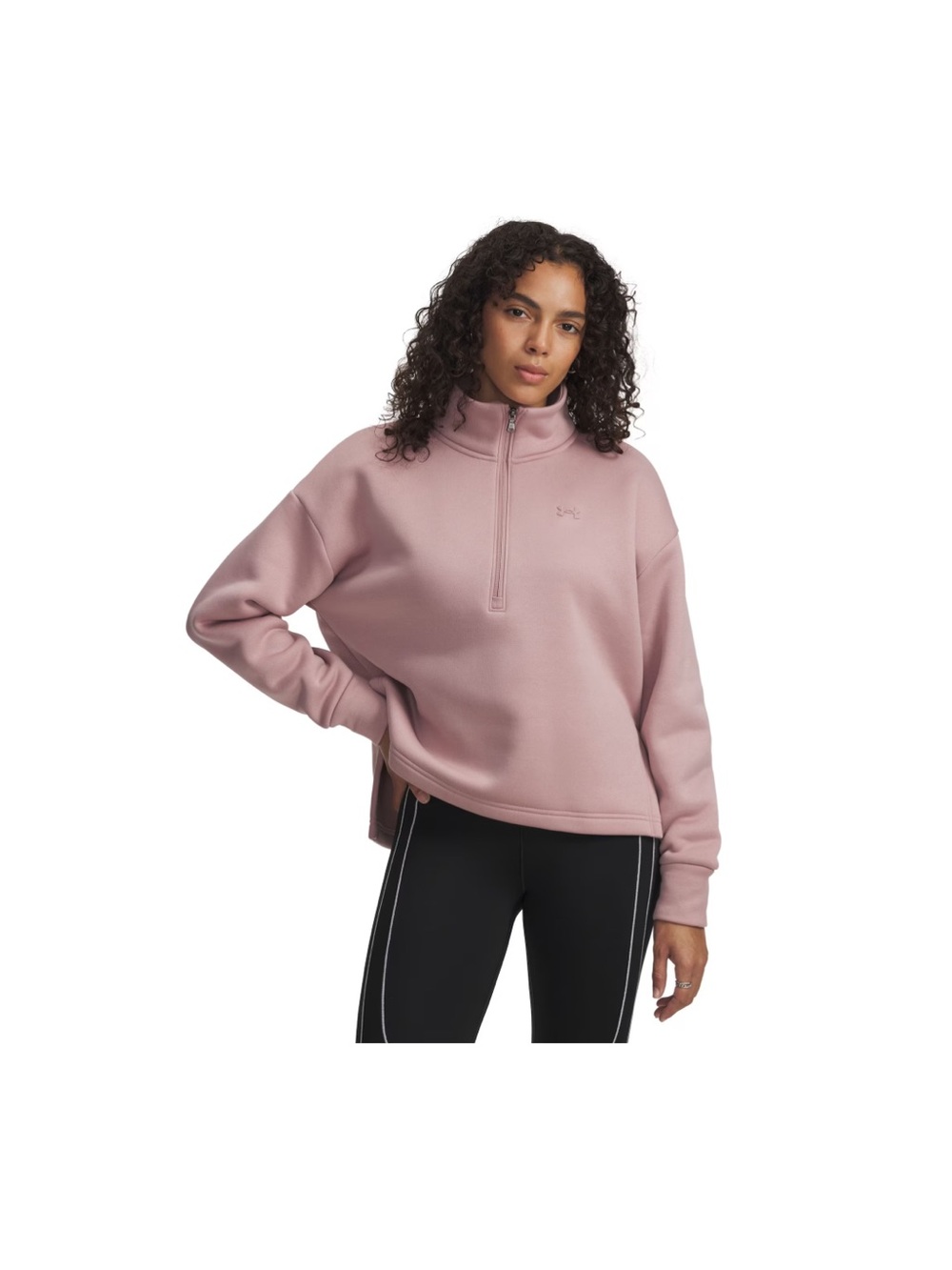 Under Armour Women's Half-Zip Pullover - Dusty Rose